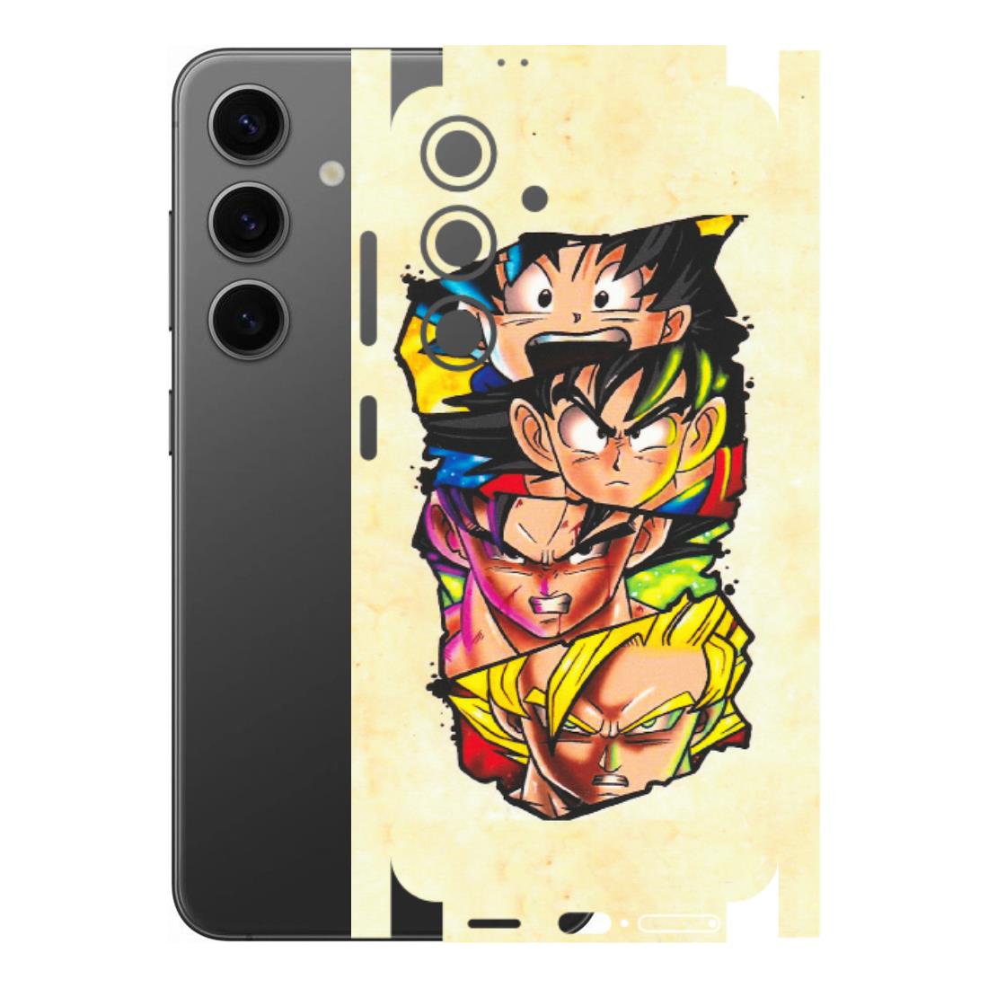 Samsung A/S Series Phone Skins (All Models) - Angry Multi Anime - Matte Finish (M-113) Samsung Galaxy S24 (5G)