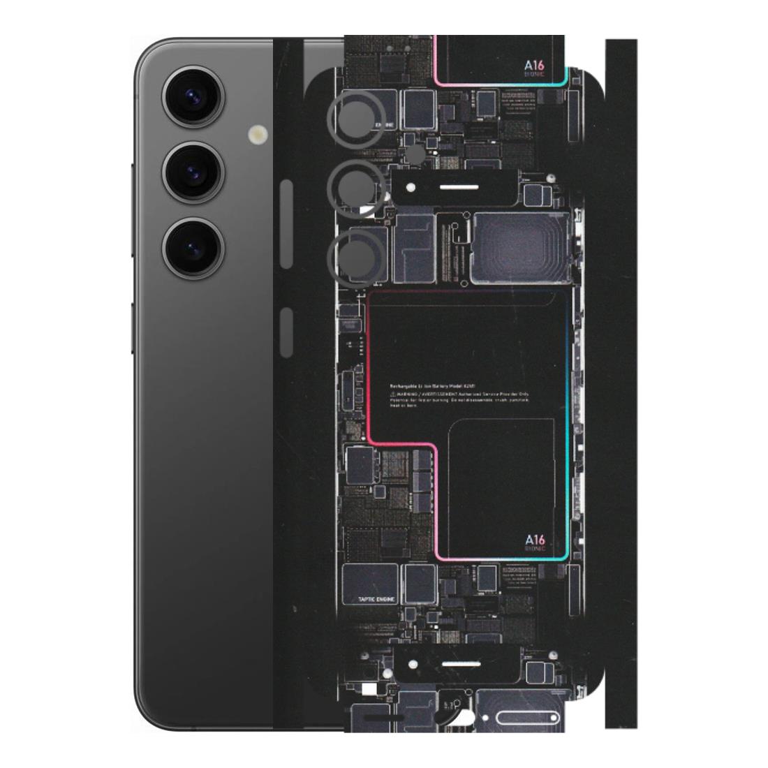 Samsung A/S Series Phone Skins (All Models) - Motherboard Circuit Layout - Matte Finish (M-117) Samsung Galaxy S24 (5G)