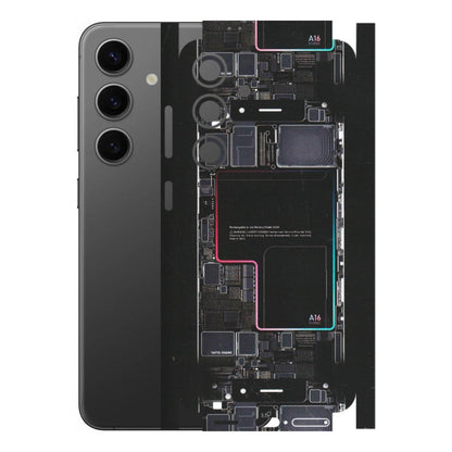 Samsung A/S Series Phone Skins (All Models) - Motherboard Circuit Layout - Matte Finish (M-117) Samsung Galaxy S24 (5G)