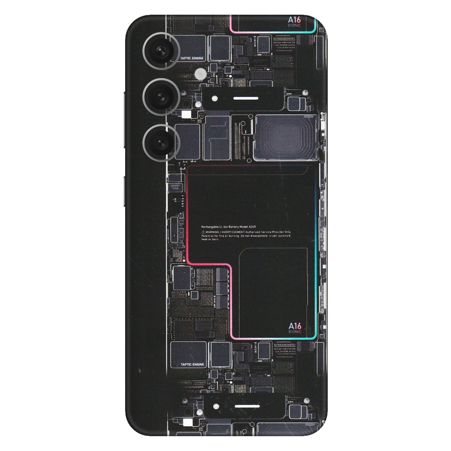 Samsung A/S Series Phone Skins (All Models) - Motherboard Circuit Layout - Matte Finish (M-117) Samsung Galaxy S24 (5G)