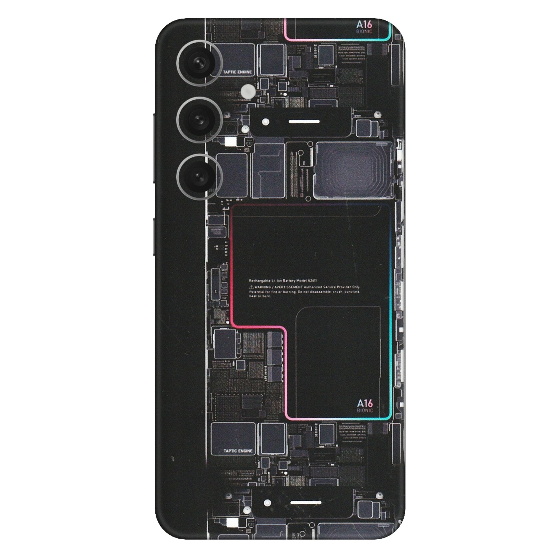 Samsung A/S Series Phone Skins (All Models) - Motherboard Circuit Layout - Matte Finish (M-117) Samsung Galaxy S24 (5G)