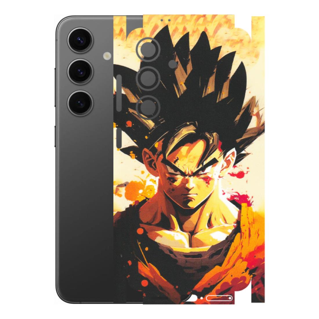 Samsung A/S Series Phone Skins (All Models) - Angry Goku - Matte Finish (M-12) Samsung Galaxy S24 (5G)