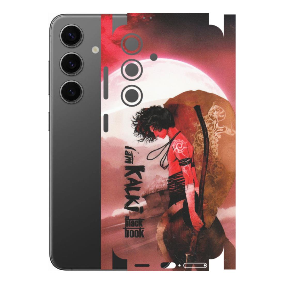 Samsung A/S Series Phone Skins (All Models) - The Black Book Kalia Anime - Matte Finish (M-129) Samsung Galaxy S24 (5G)