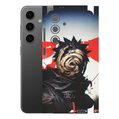Samsung A/S Series Phone Skins (All Models) - Obito Uchiha Cool Anime - Matte Finish (M-134) Samsung Galaxy S24 (5G)