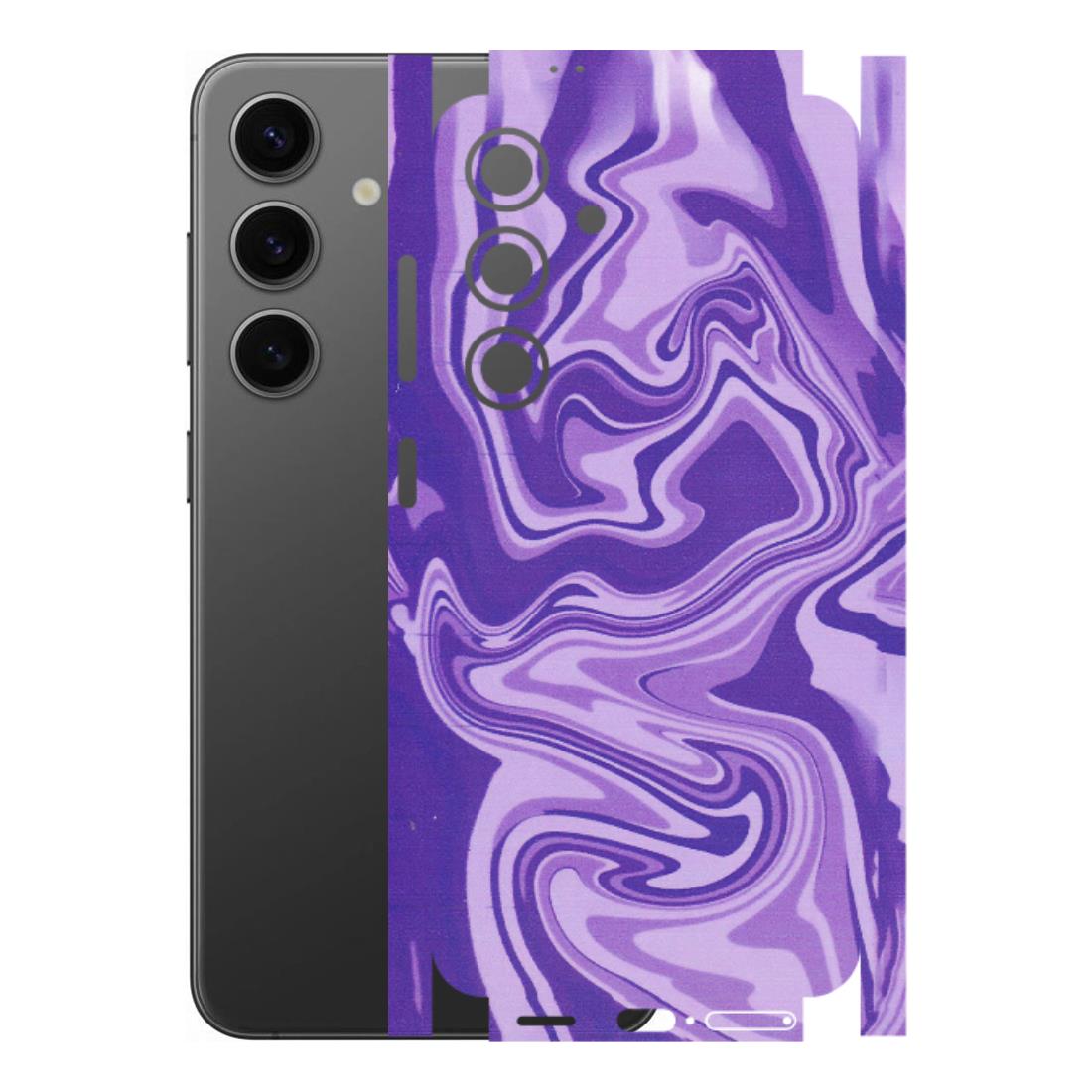 Samsung A/S Series Phone Skins (All Models) - Hazy Purple Nights - Matte Finish (M-14) Samsung Galaxy S24 (5G)