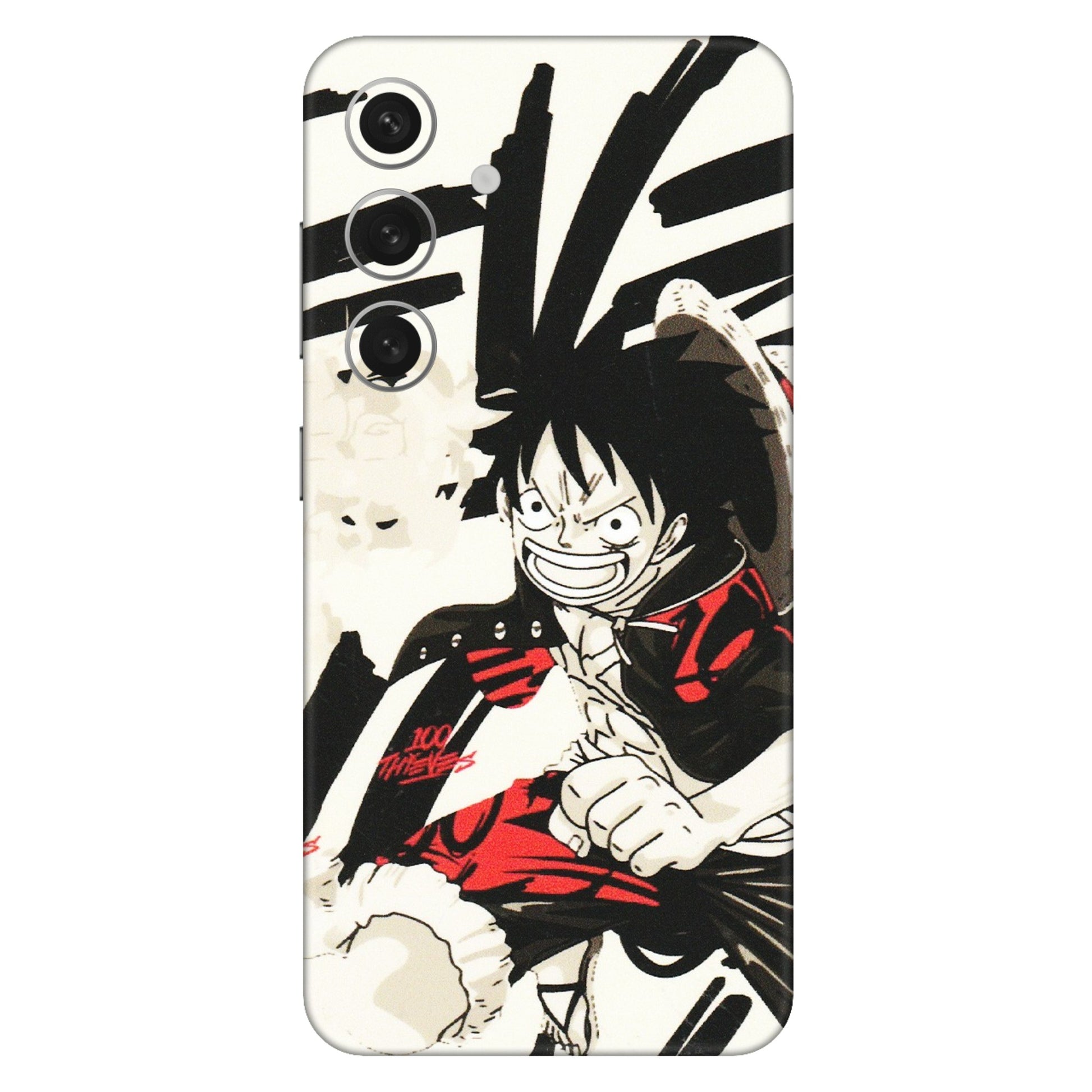 Samsung A/S Series Phone Skins (All Models) - Monkey D.Luffy Manga Anime - Matte Finish (M-145) Samsung Galaxy S24 (5G)