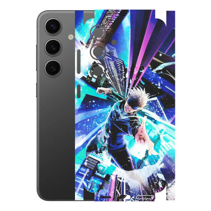 Samsung A/S Series Phone Skins (All Models) - Manga Action Jujustu Kaisen Anime - Matte Finish (M-155) Samsung Galaxy S24 (5G)