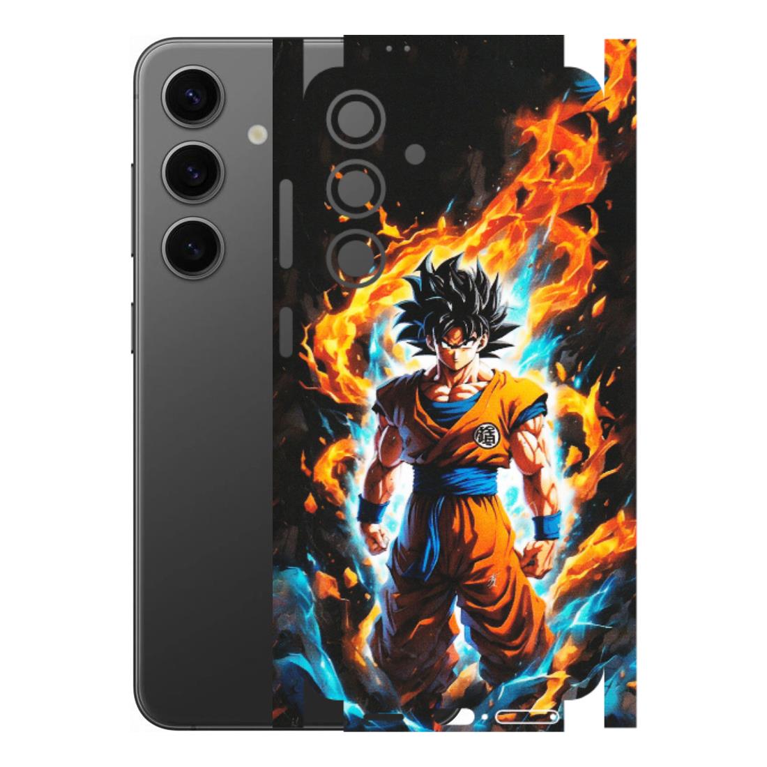 Samsung A/S Series Phone Skins (All Models) - Goku Transformation Anime - Matte Finish (M-159) Samsung Galaxy S24 (5G)