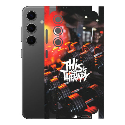 Samsung A/S Series Phone Skins (All Models) - GYM Lover Therapy - Matte Finish (M-160) Samsung Galaxy S24 (5G)