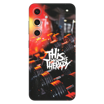 Samsung A/S Series Phone Skins (All Models) - GYM Lover Therapy - Matte Finish (M-160) Samsung Galaxy S24 (5G)