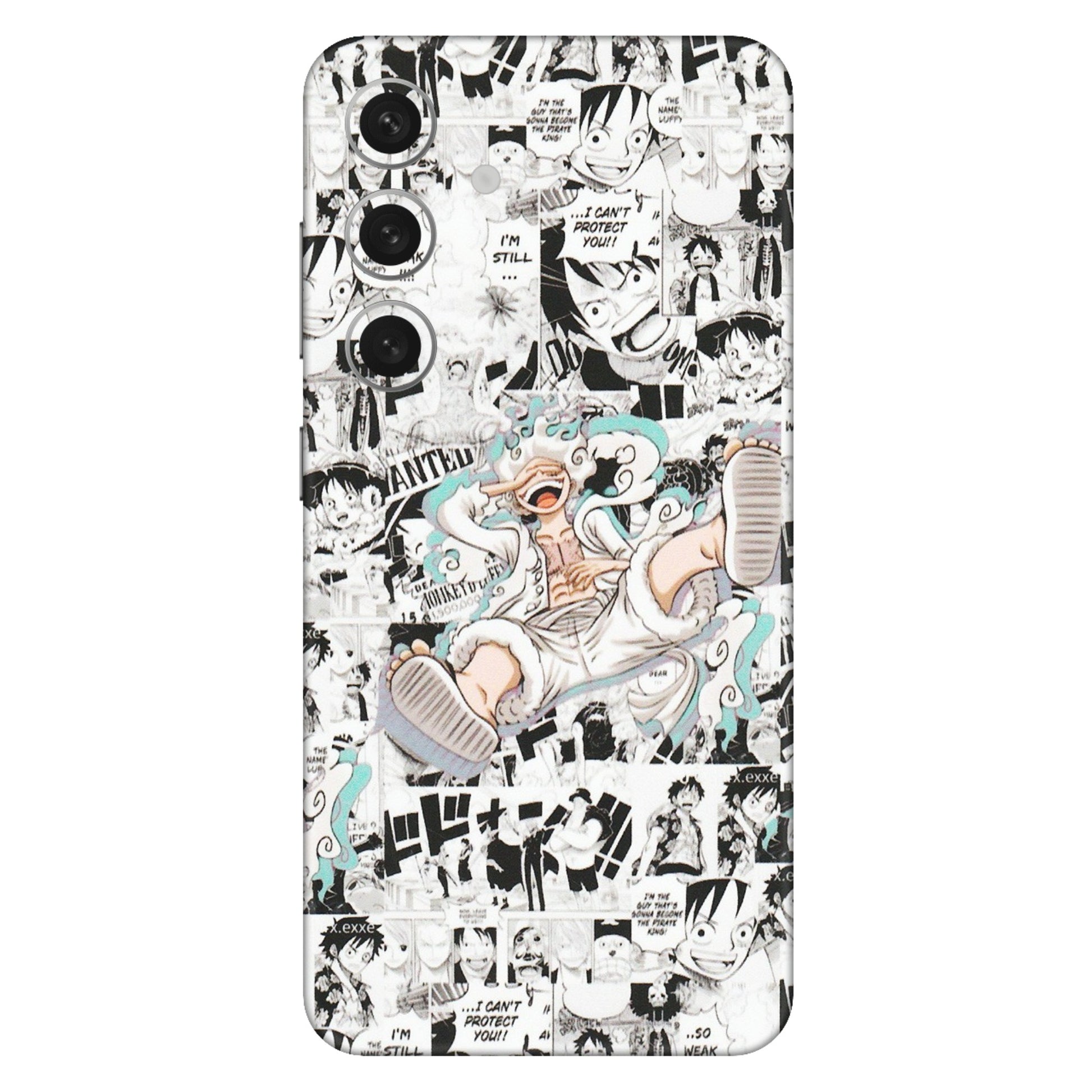 Samsung A/S Series Phone Skins (All Models) - One Piece Comic - Matte Finish (M-168) Samsung Galaxy S24 (5G)