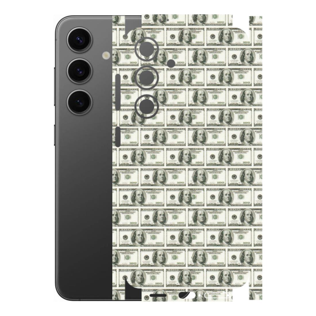 Samsung A/S Series Phone Skins (All Models) - I Love Dollars - Matte Finish (M-40) Samsung Galaxy S24 (5G)