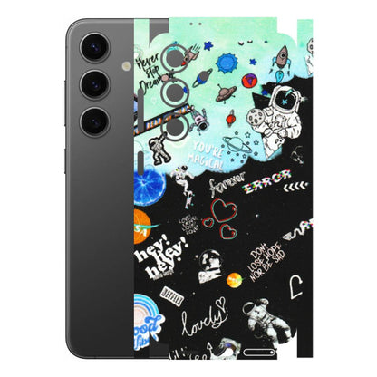 Samsung A/S Series Phone Skins (All Models) - Living In A Space Dream - Matte Finish (M-46) Samsung Galaxy S24 (5G)