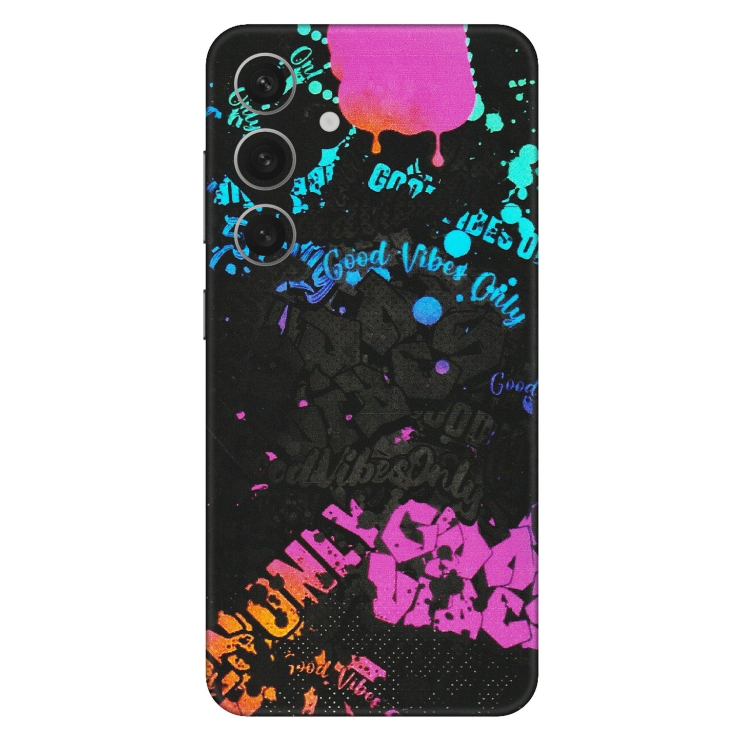 Samsung A/S Series Phone Skins (All Models) - Majestic Black Vibes - Matte Finish (M-62) Samsung Galaxy S24 (5G)