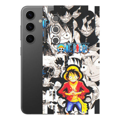 Samsung A/S Series Phone Skins (All Models) - One Piece B&W - Matte Finish (M-63) Samsung Galaxy S24 (5G)