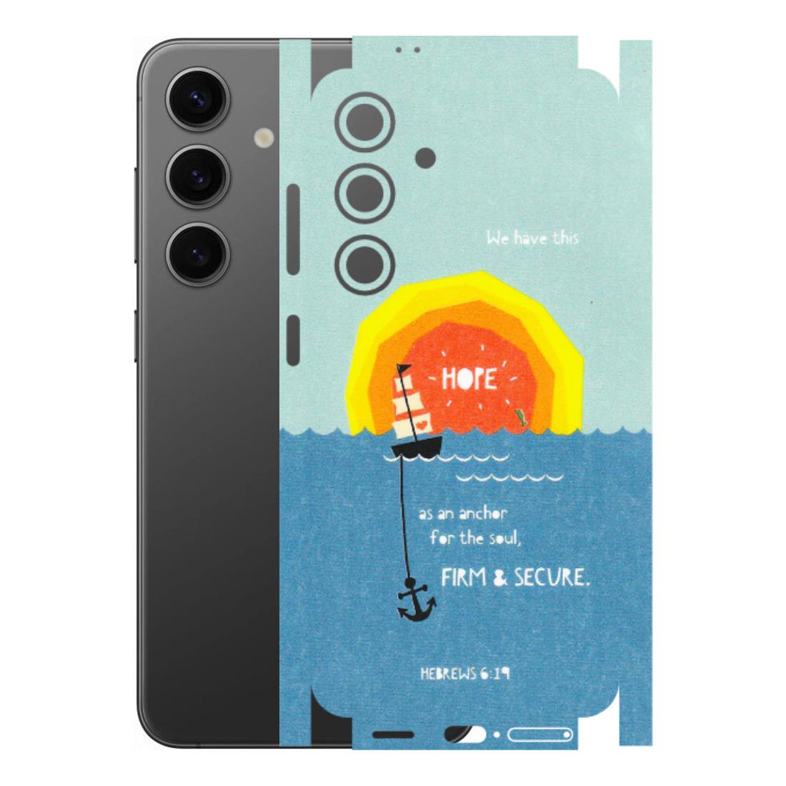 Samsung A/S Series Phone Skins (All Models) - A Beautiful Sunset of Hope - Matte Finish (M-75) Samsung Galaxy S24 (5G)