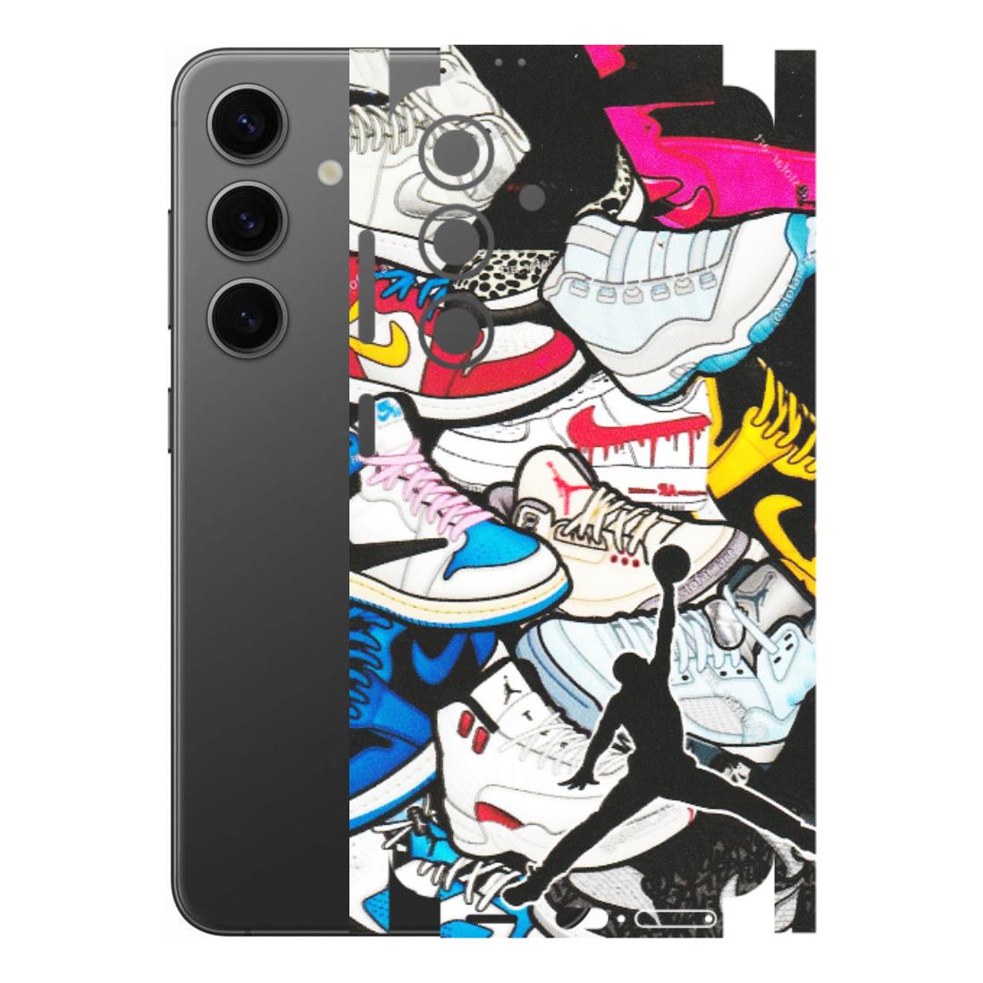 Samsung A/S Series Phone Skins (All Models) - Jordan Sneakers Fan - Matte Finish (M-80) Samsung Galaxy S24 (5G)