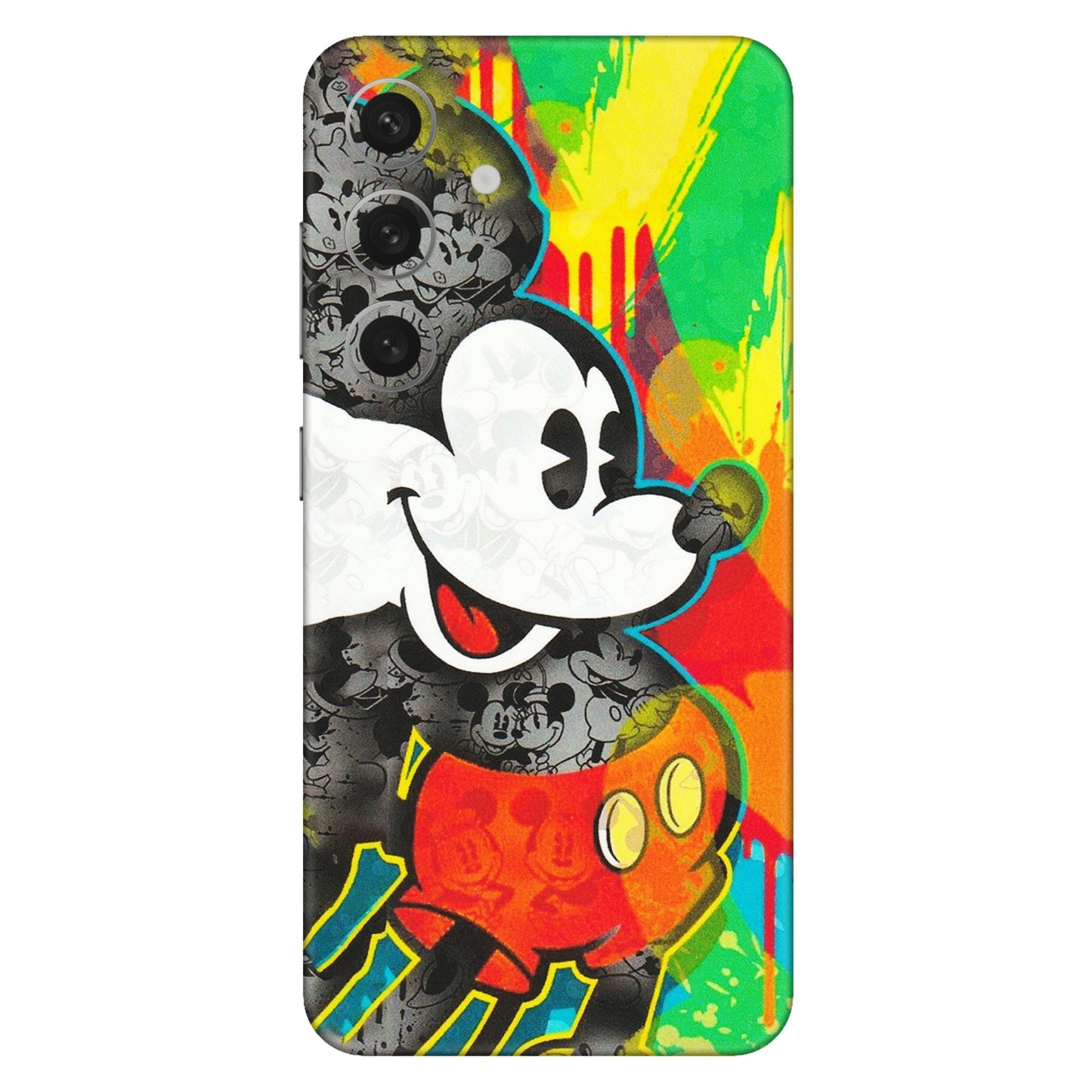Samsung A/S Series Phone Skins (All Models) - Multiple Mickey With Colourful Texture - Matte Finish (M-84) Samsung Galaxy S24 (5G)