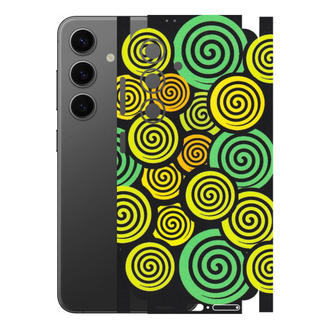 Samsung A/S Series Phone Skins (All Models) - Crazy Spiral - Matte Finish (M-91) Samsung Galaxy S24 (5G)