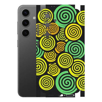 Samsung A/S Series Phone Skins (All Models) - Crazy Spiral - Matte Finish (M-91) Samsung Galaxy S24 (5G)