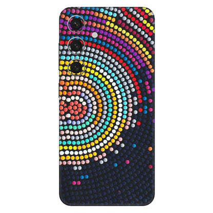 Samsung A/S Series Phone Skins (All Models) - Rainbow Dot Mandala - Matte Finish (M-97) Samsung Galaxy S24 (5G)