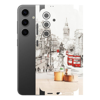 Samsung A/S Series Phone Skins (All Models) - London Street - Transparent Finish (T-02) Samsung Galaxy S24 (5G)