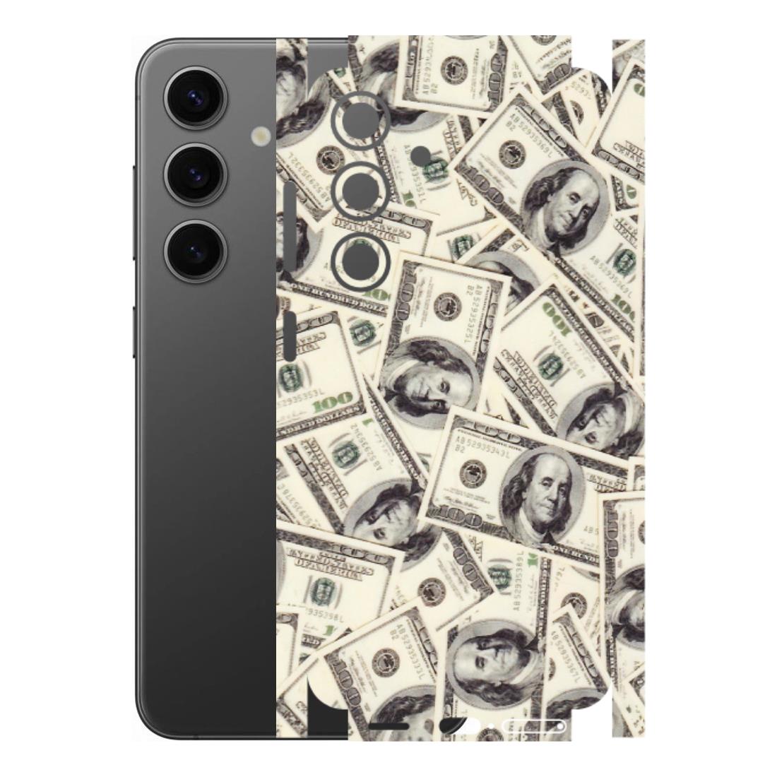 Samsung A/S Series Phone Skins (All Models) - Dollar Lover - Transparent Finish (T-17) Samsung Galaxy S24 (5G)