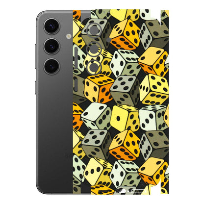 Samsung A/S Series Phone Skins (All Models) - Dices Of Life - 3D Embossed Finish (L-04) Samsung Galaxy S24 Plus