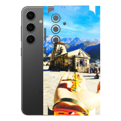 Samsung A/S Series Phone Skins (All Models) - Beauty of Kedarnath - 3D Embossed Finish (L-108) Samsung Galaxy S24 Plus