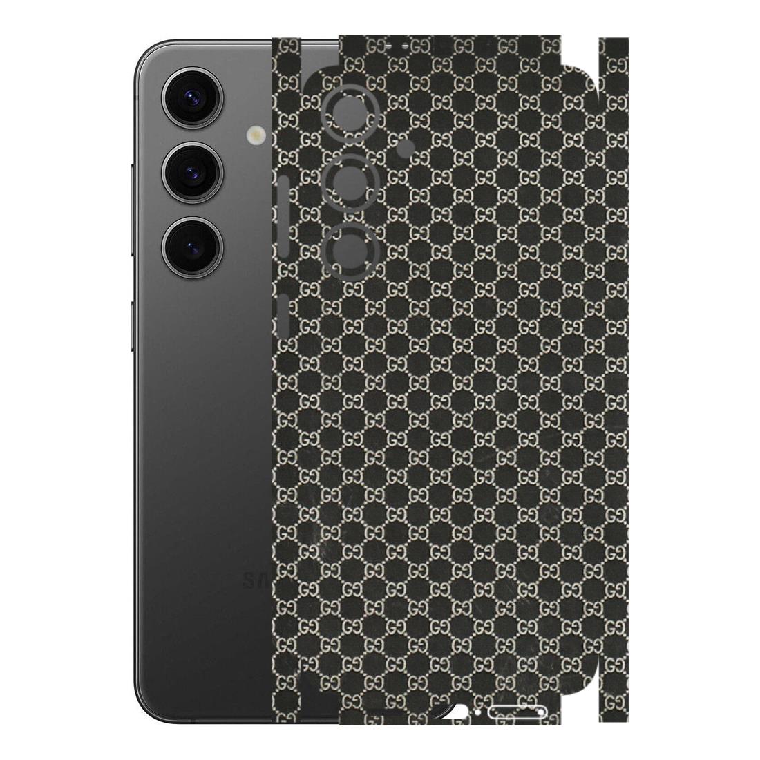 Samsung A/S Series Phone Skins (All Models) - Black G Print - 3D Embossed Finish (L-109) Samsung Galaxy S24 Plus