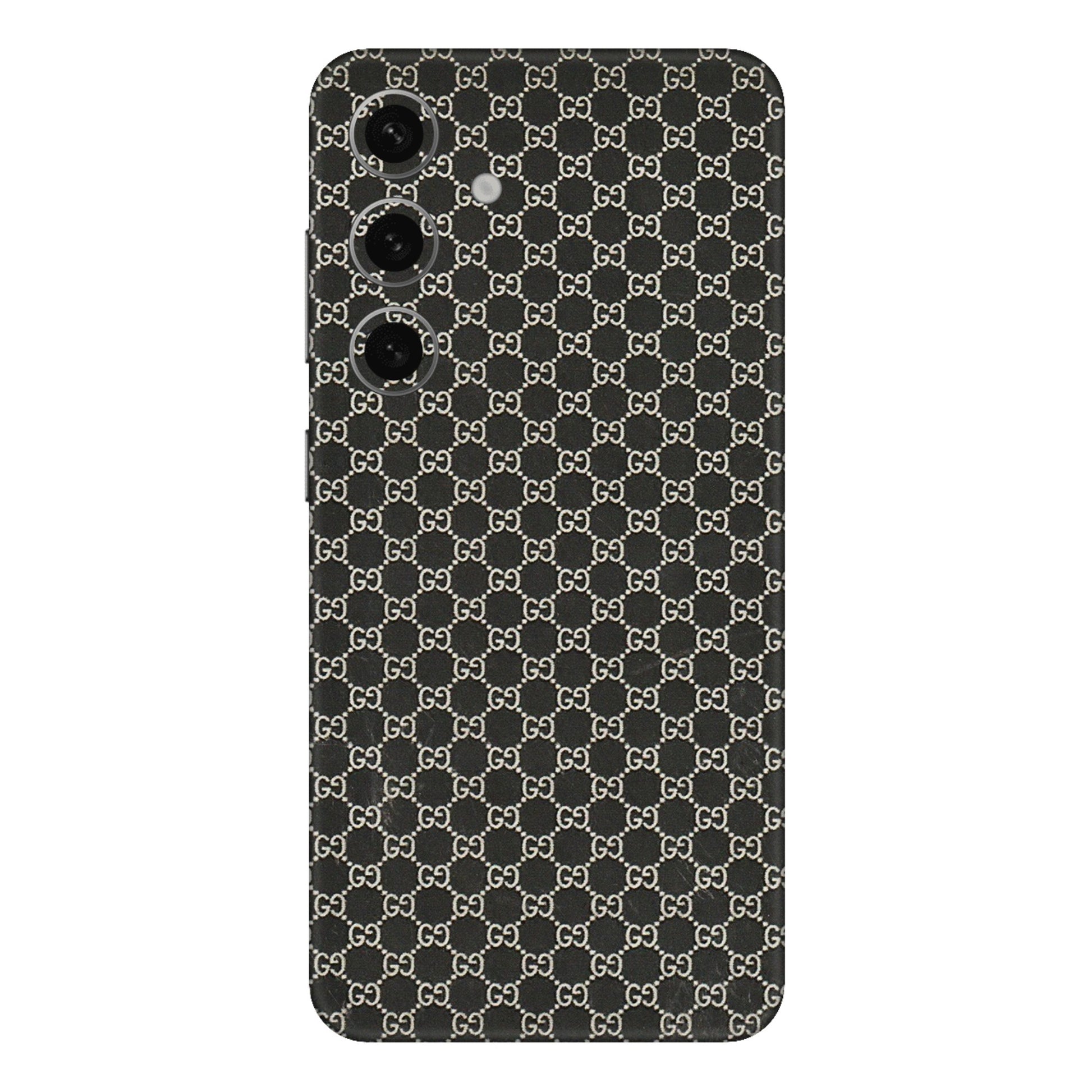 Samsung A/S Series Phone Skins (All Models) - Black G Print - 3D Embossed Finish (L-109) Samsung Galaxy S24 Plus