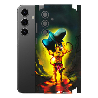 Samsung A/S Series Phone Skins (All Models) - Hanuman Ji - 3D Embossed Finish (L-128) Samsung Galaxy S24 Plus