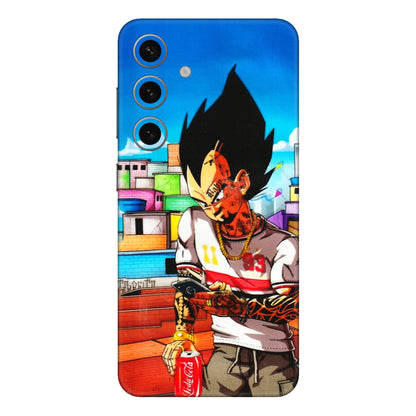 Samsung A/S Series Phone Skins (All Models) - Vegeta - 3D Embossed Finish (L-136) Samsung Galaxy S24 Plus