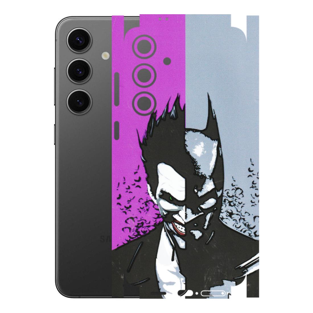 Samsung A/S Series Phone Skins (All Models) - Batman & Joker - 3D Embossed Finish (L-143) Samsung Galaxy S24 Plus