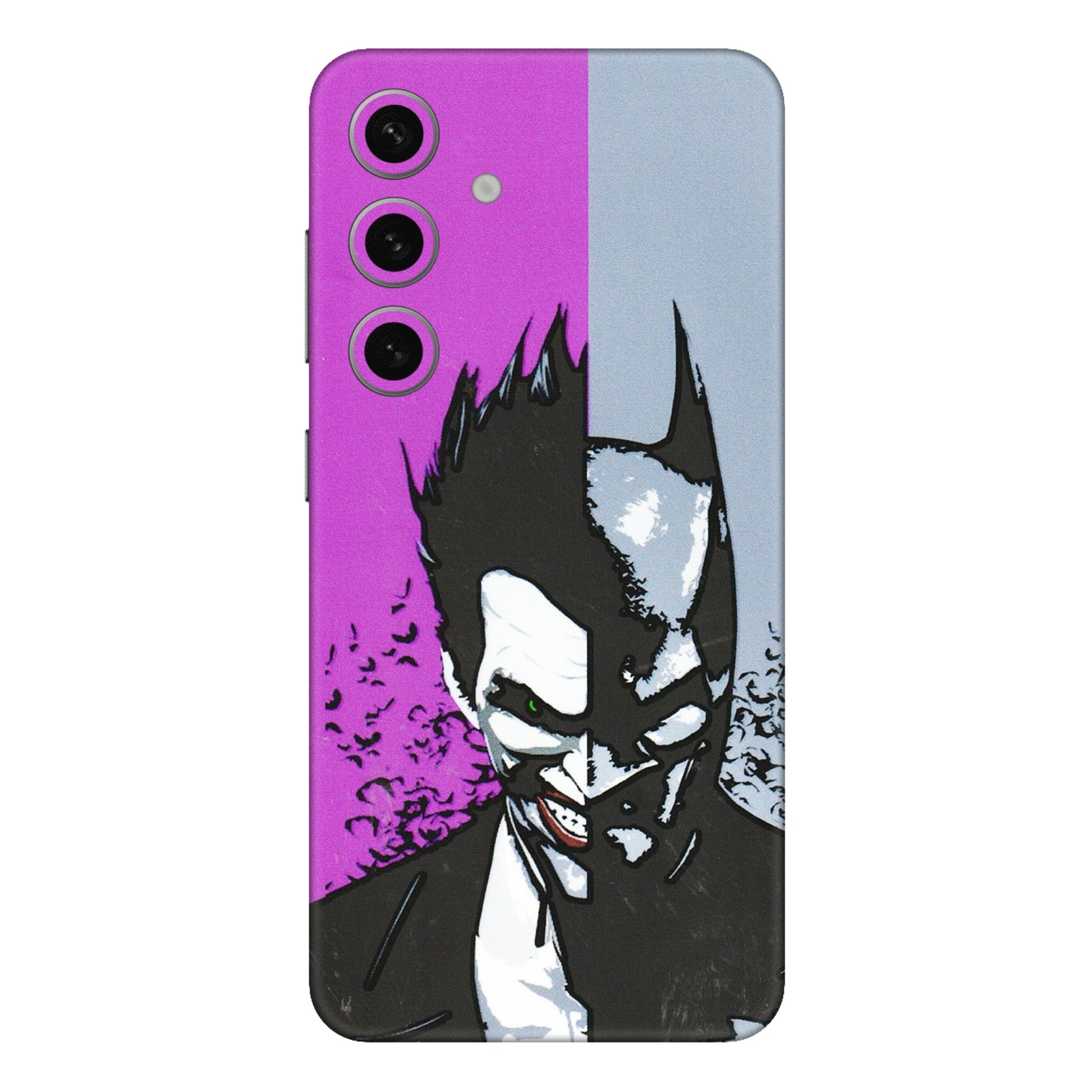 Samsung A/S Series Phone Skins (All Models) - Batman & Joker - 3D Embossed Finish (L-143) Samsung Galaxy S24 Plus