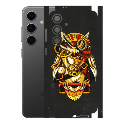 Samsung A/S Series Phone Skins (All Models) - Classy Smart Owl - 3D Embossed Finish (L-144) Samsung Galaxy S24 Plus