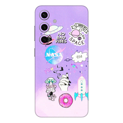Samsung A/S Series Phone Skins (All Models) - I Need My Nasa Skin - 3D Embossed Finish (L-149) Samsung Galaxy S24 Plus