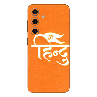 Samsung A/S Series Phone Skins (All Models) - Hindu Kesari - 3D Embossed Finish (L-154) Samsung Galaxy S24 Plus