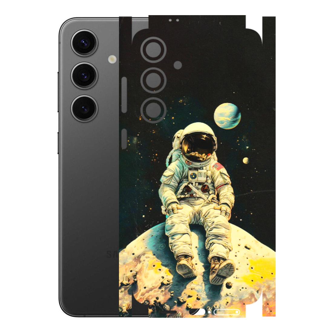 Samsung A/S Series Phone Skins (All Models) - Astronaut in Space - 3D Embossed Finish (L-16) Samsung Galaxy S24 Plus