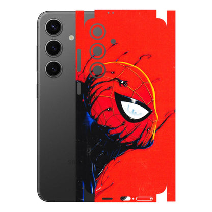 Samsung A/S Series Phone Skins (All Models) - Spiderman Face Venom - 3D Embossed Finish (L-165) Samsung Galaxy S24 Plus