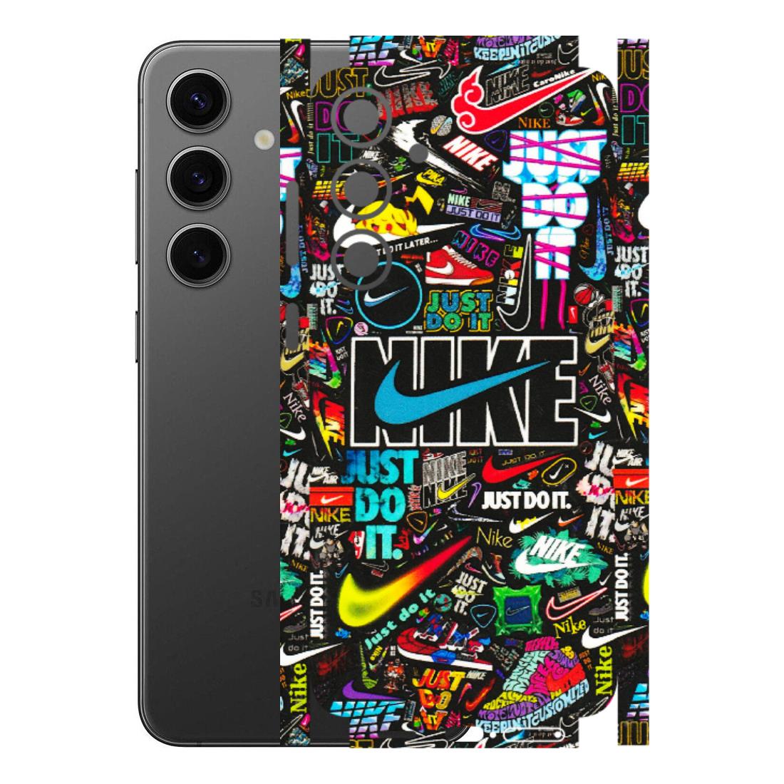 Samsung A/S Series Phone Skins (All Models) - Just Do It Doodles - 3D Embossed Finish (L-166) Samsung Galaxy S24 Plus