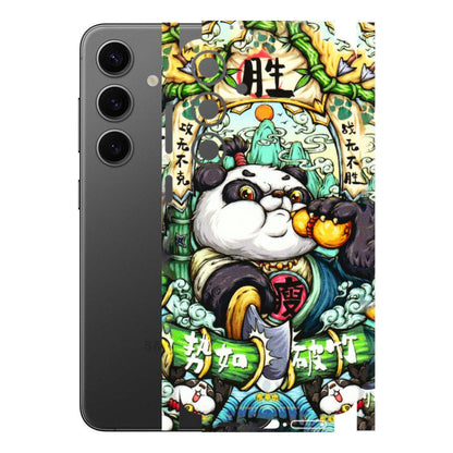 Samsung A/S Series Phone Skins (All Models) - Royal Rich Panda - 3D Embossed Finish (L-170) Samsung Galaxy S24 Plus