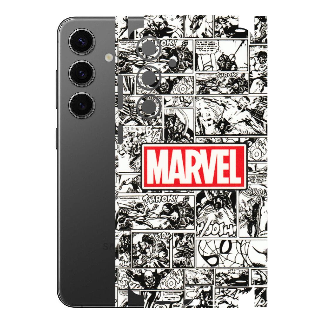 Samsung A/S Series Phone Skins (All Models) - Marvel Comic - 3D Embossed Finish (L-171) Samsung Galaxy S24 Plus