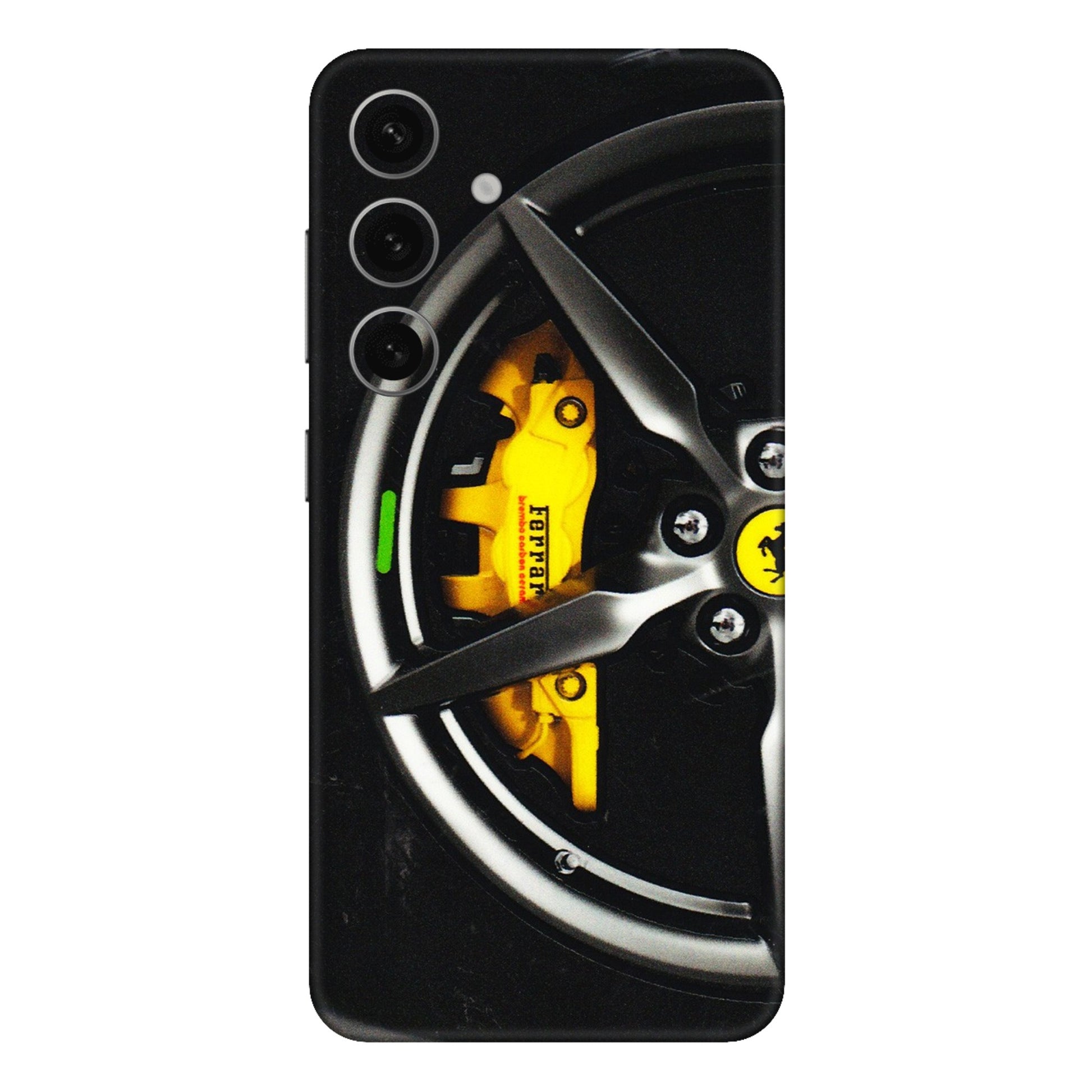 Samsung A/S Series Phone Skins (All Models) - Ferrari Wheel Alloy - 3D Embossed Finish (L-173) Samsung Galaxy S24 Plus