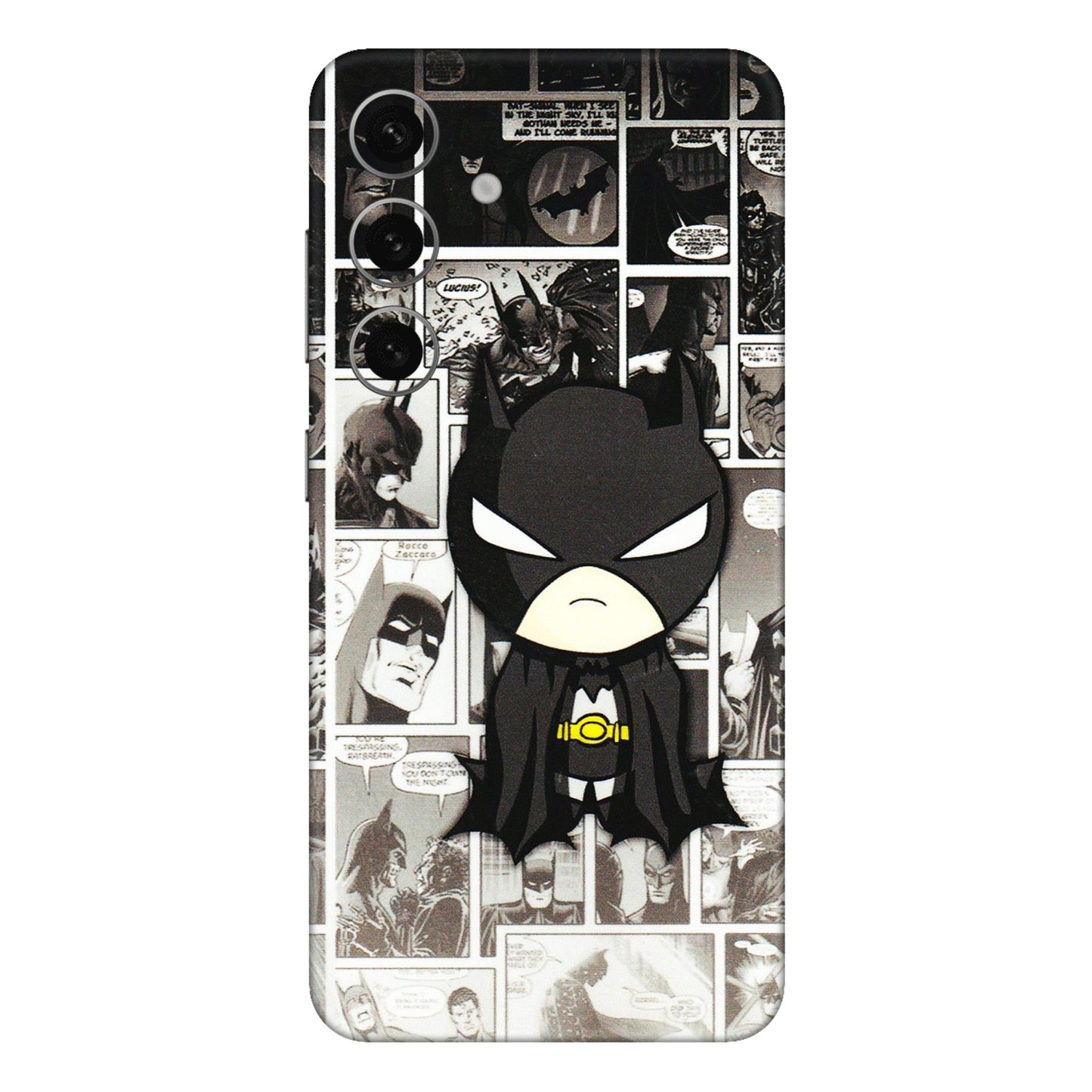 Samsung A/S Series Phone Skins (All Models) - Toon Batman - 3D Embossed Finish (L-182) Samsung Galaxy S24 Plus