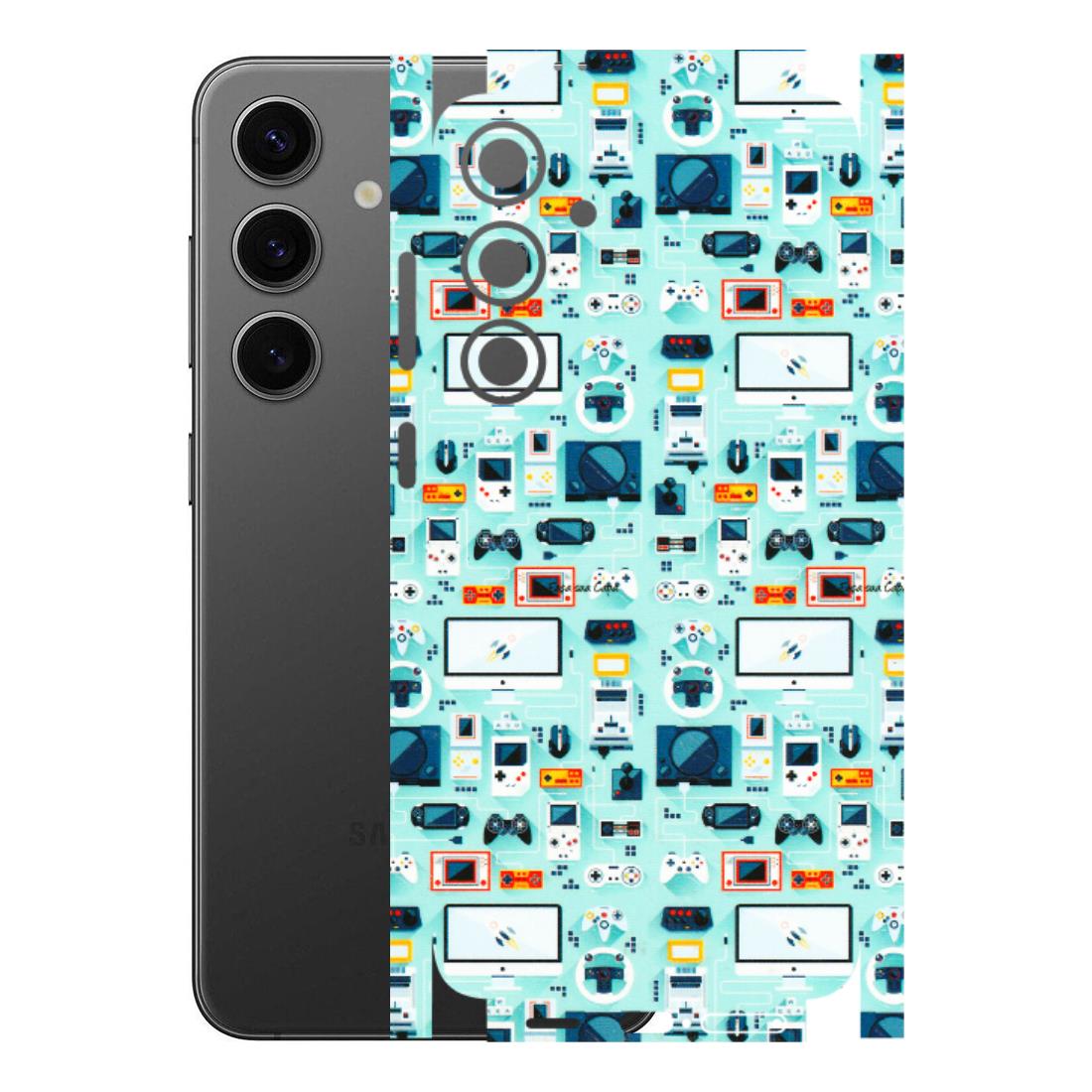 Samsung A/S Series Phone Skins (All Models) - Gadgets Doodle - 3D Embossed Finish (L-184) Samsung Galaxy S24 Plus