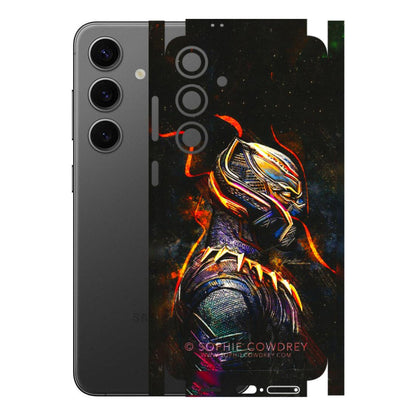 Samsung A/S Series Phone Skins (All Models) - Black Panther - 3D Embossed Finish (L-190) Samsung Galaxy S24 Plus