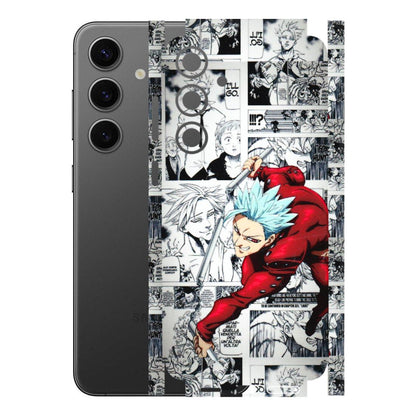 Samsung A/S Series Phone Skins (All Models) - Anime Comic - 3D Embossed Finish (L-192) Samsung Galaxy S24 Plus