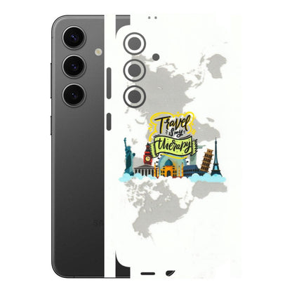 Samsung A/S Series Phone Skins (All Models) - Travel Therapy - 3D Embossed Finish (L-199) Samsung Galaxy S24 Plus