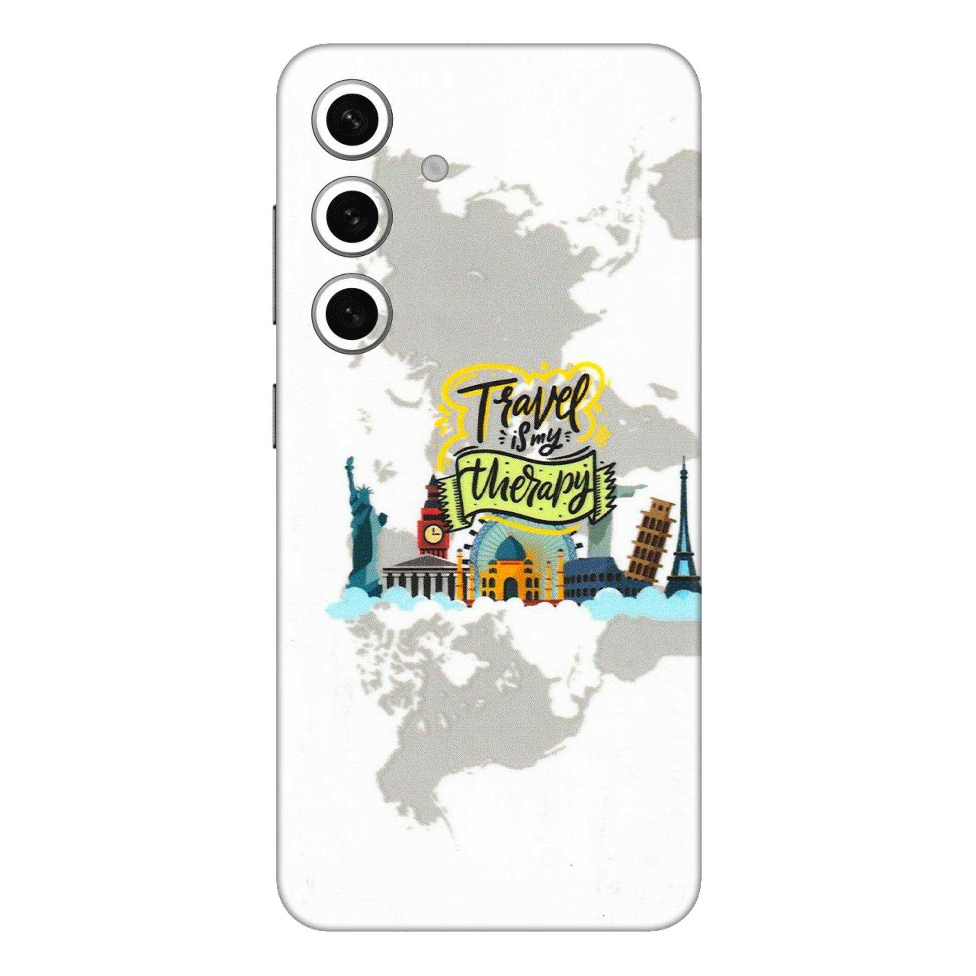 Samsung A/S Series Phone Skins (All Models) - Travel Therapy - 3D Embossed Finish (L-199) Samsung Galaxy S24 Plus